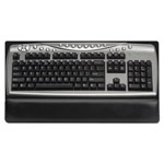Kelly Computer Supplies Keyboard Wrist Rest, Non-Skid Base, Foam, 19 x 10 x 1, Black view 1