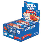 Kellogg's Pop Tarts, Frosted Strawberry, 3.67 oz, 2/Pack, 6 Packs/Box view 1
