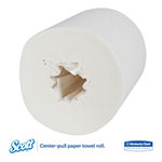 Scott® Essential Roll Center-Pull Towels, 1-Ply, 8 x 12, White, 700/Roll, 6 Rolls/Carton view 3