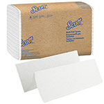 Scott® Essential Multifold Paper Towels (01840) with Fast-Drying Absorbency Pockets, White, 16 Packs / Case, 250 Sheets / Pack, 4,000 Towels / Case view 3