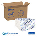 Scott® Pro Scottfold Towels, 9 2/5 x 12 2/5, White, 175 Towels/Pack, 25 Packs/Carton view 2