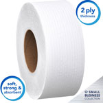 Kimberly-Clark JRT® Jr. 2 Ply Jumbo Roll Bathroom Tissue, 1,000 ft./Roll, White, 4 Rolls/Ctn view 5