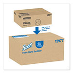 Scott® Essential Alcohol-Free Foam Hand Sanitizer, 1,000 ml, Clear, 6/Carton view 1