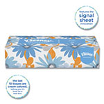 Kleenex White Facial Tissue, 2-Ply, White, Pop-Up Box, 100 Sheets/Box view 5