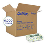 Kleenex Naturals Facial Tissue, 2-Ply, White, 125 Sheets/Box view 1