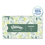 Kleenex Naturals Facial Tissue, 2-Ply, White, 125 Sheets/Box, 48 Boxes/Carton view 3