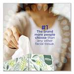 Kleenex Naturals Facial Tissue, 2-Ply, White, 125 Sheets/Box, 48 Boxes/Carton view 4