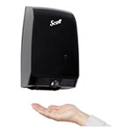 Scott® Electronic Skin Care Dispenser, 1200mL, 7.29 x 11.69 x 4, Black view 1
