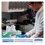 Kimtech™ Kimwipes Delicate Task Wipers, 1-Ply, 14 7/10 x 16 3/5, 140/Box, 15 Boxes/Carton view 3
