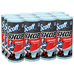 Scott® Shop Towels Original (75147), Blue, 55 Towels/Standard Roll, 12 Rolls/Case, 660 Towels/Case view 1