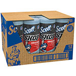 Scott® Shop Towels Original (75147), Blue, 55 Towels/Standard Roll, 12 Rolls/Case, 660 Towels/Case view 4