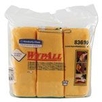 WypAll® Microfiber Cloths, Reusable, 15 3/4 x 15 3/4, Yellow, 24/Carton orginal image