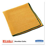 WypAll® Microfiber Cloths, Reusable, 15 3/4 x 15 3/4, Yellow, 6/Pack view 1