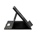 Kensington SmartFit Easy Riser Laptop Cooling Stand, 13 x 9.5 x 0.8 to 7.1, Black view 2