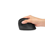 Kensington Pro Fit Ergo Vertical Wireless Mouse, 2.4 GHz Frequency/65.62 ft Wireless Range, Right Hand Use, Black view 1