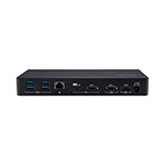 Kensington SD4850P USB-C 10 Gbps Dual Video Driverless Docking Station, Black view 5
