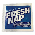 Kari Out Fresh Nap Moist Towelettes, Individually Wrapped, 7 x 5, Citrus Scent, 1,000/Carton view 3