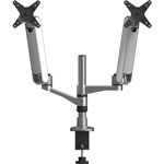 Kantek Monitor Arm, Dual, Adjustable, Silver orginal image