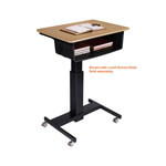 Lorell Sit-to-Stand School Desk Large Book Box, Large x 20