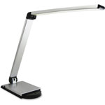 Lorell LED Desk Task Light, 8W, Silver orginal image