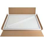 Lorell Dry-erase Board, Aluminum Frame, 3'x2', White view 3