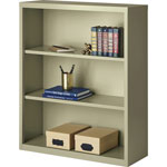 Lorell 3-Shelf Bookcase, Putty view 5