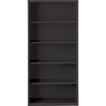 Lorell 5-Shelf Bookcase, Black orginal image