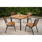 Lorell Chair, Outdoor, 18-1/2