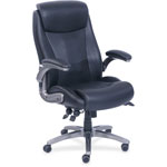 Lorell High-back Chair, Flip-up Arms, 24-1/2