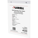 Lorell Wall-Mounted Sign Holder, Support 8.50