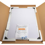 Lorell Dry-Erase Board, 3'x2', Aluminum/White view 3