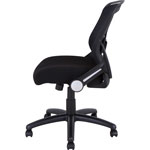 Lorell Flipper Arm Midback Chair, 27-3/4