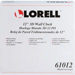 Lorell Clock, Wall, Super Quiet, 12