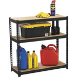 Lorell Shelving, Riveted, Steel, 30