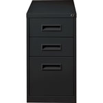 Lorell Box/Box/File Pedestal, 1 Divider, 15"x20"x28", Black view 1