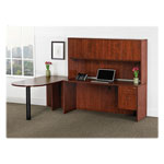 Lorell Bowfront Desk Shell,72