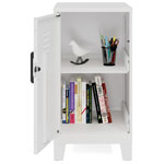 Lorell Locker - 2 Shelve(s) - In-Floor - for Office, Home, Garage, Playroom, Basement, Classroom, Sport Equipments, Toy - Overall Size 27.5