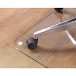 Lorell Chairmat, Tempered Glass, 46