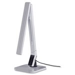 Lorell Smart Desk LED Lamp, USB, White view 4