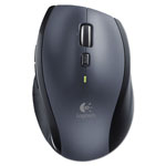 Logitech M705 Marathon Wireless Laser Mouse, 2.4 GHz Frequency/30 ft Wireless Range, Right Hand Use, Black view 1