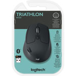 Logitech M720 Triathlon Multi-Device Mouse, Wireless, Black view 1
