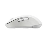 Logitech Signature M650 for Business Wireless Mouse, 2.4 GHz Frequency, 33 ft Wireless Range, Medium, Right Hand Use, Off White view 4