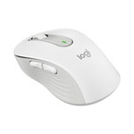 Logitech Signature M650 for Business Wireless Mouse, 2.4 GHz Frequency, 33 ft Wireless Range, Medium, Right Hand Use, Off White view 5