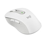 Logitech Signature M650 for Business Wireless Mouse, 2.4 GHz Frequency, 33 ft Wireless Range, Large, Right Hand Use, Off White view 1