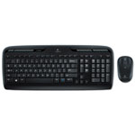 Logitech MK320 Wireless Keyboard + Mouse Combo, 2.4 GHz Frequency/30 ft Wireless Range, Black view 1