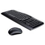 Logitech MK320 Wireless Keyboard + Mouse Combo, 2.4 GHz Frequency/30 ft Wireless Range, Black view 2