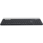 Logitech K780 Multi-Device Wireless Keyboard - Wireless Connectivity - Bluetooth - USB Interface Home, Search, Back, App Switch, Easy-Switch, On/Off Switch Hot Key(s) - English, French - QWERTY Layout - Tablet, Computer - Mac, Android, iOS, PC - White view 2