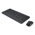 Logitech Signature MK650 Wireless Keyboard and Mouse Combo for Business, 2.4 GHz Frequency/32 ft Wireless Range, Graphite view 1