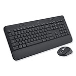 Logitech Signature MK650 Wireless Keyboard and Mouse Combo for Business, 2.4 GHz Frequency/32 ft Wireless Range, Graphite view 4