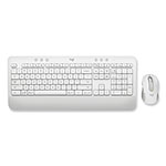 Logitech Signature MK650 Wireless Keyboard and Mouse Combo for Business, 2.4 GHz Frequency/32 ft Wireless Range, Off White view 2